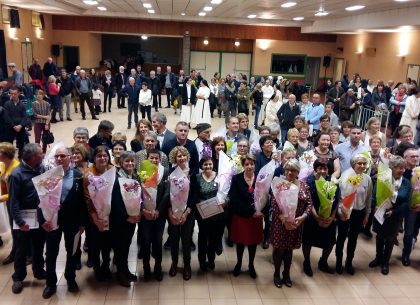 Des médailles et un « au revoir » convivial