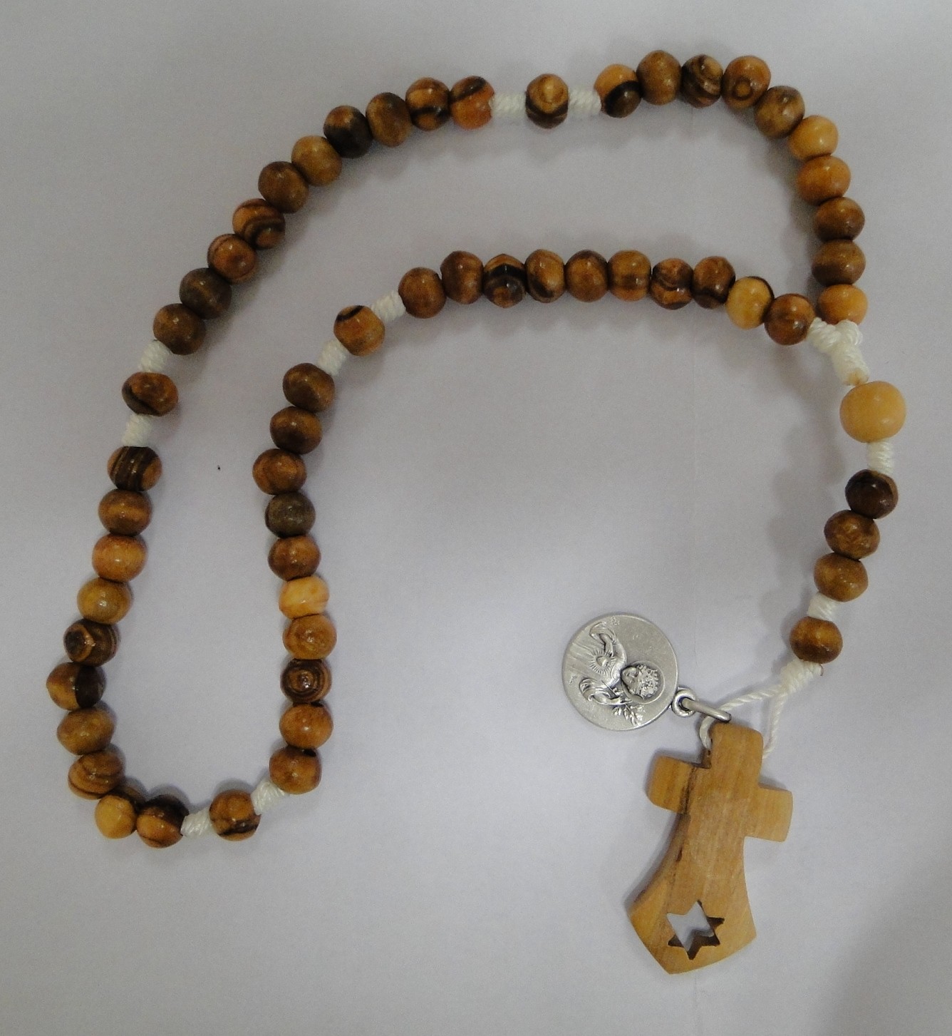 Lot De Bijoux Religieux Vintage – Chapelets Et Croix En Bois Ancien – Occasion Rare