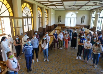 Les élèves de l’IFAS en visite