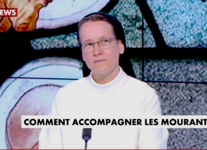 Sr Roxane invitée dans l’émission « en quête d’esprit » sur C NEWS